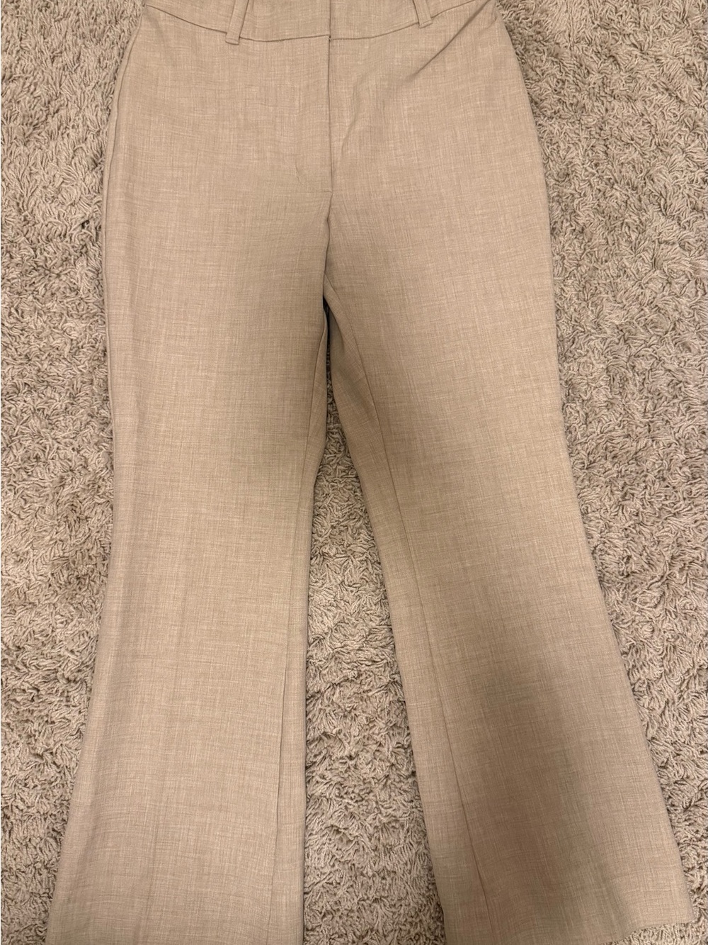 Wilfred Beige High-Rise Dress Trousers